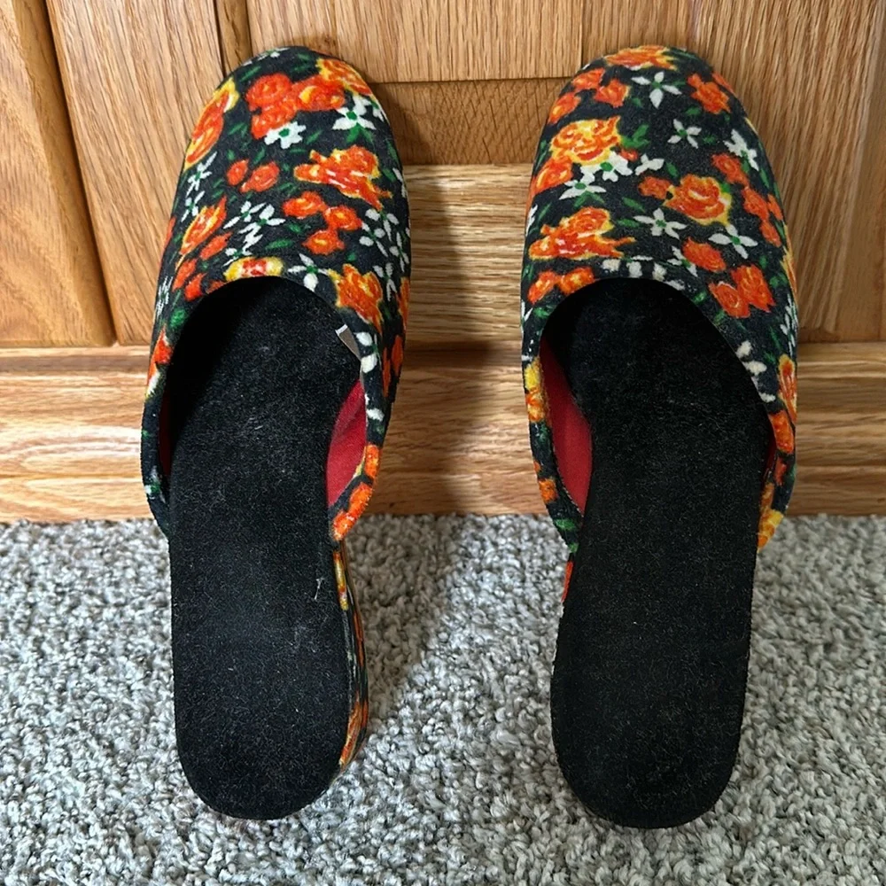 Slippers velour made in Poland size 36 European (23 cm long) - Picture 2 of 7